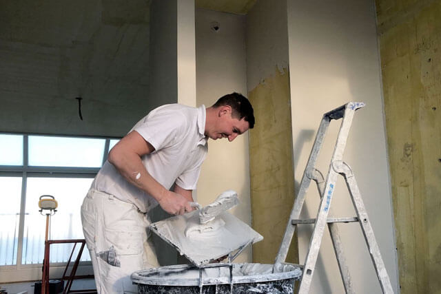 Behangklaar-stucwerk